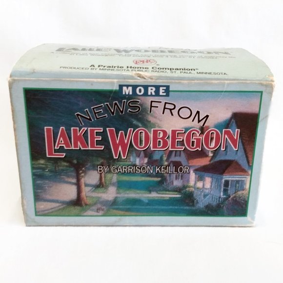 Vintage-More News from Lake Wobegon by Garrison Keillor-4 Cassette Tapes-1989 - Picture 1 of 11